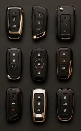 Replacement car key fobs ready for programming in St. Louis Park, MN